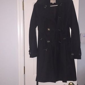 Women’s Black JACKET with buttons and belt